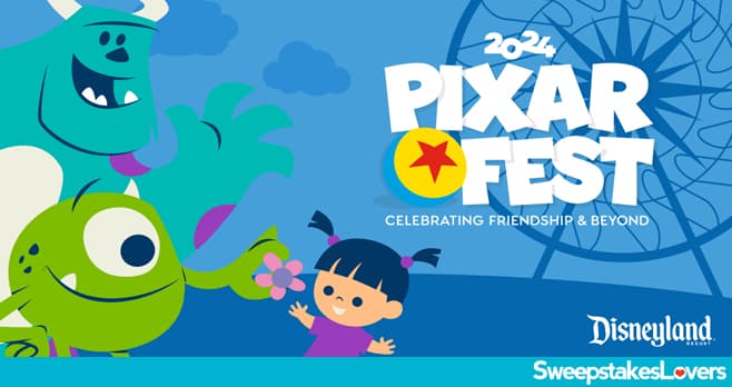 Disneyland Pixar Fest Sweepstakes 2024