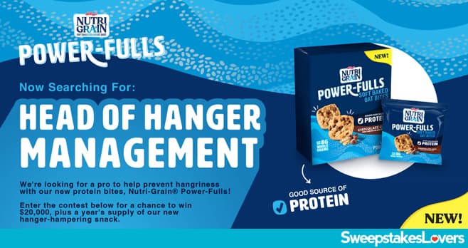 Kellogg's Nutri-Grain Power-Fulls Head of Hanger Management Contest 2024