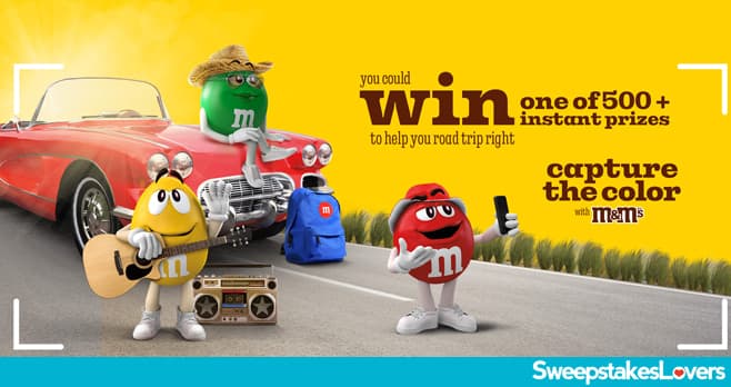 M&M's Capture the Color Instant Win Game at Circle K 2024