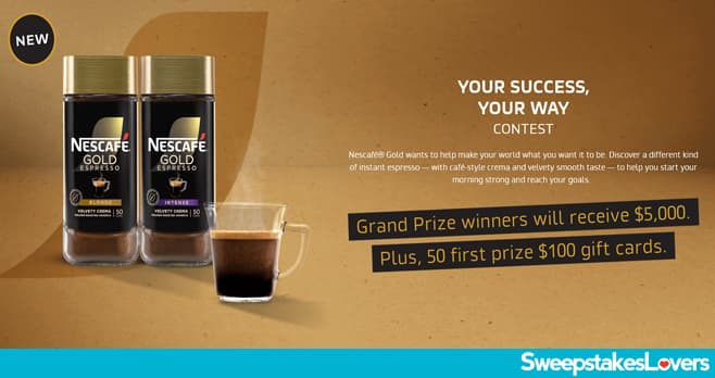 Nestlé Your Success, Your Way Contest 2024