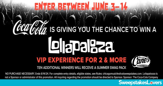 Coca-Cola Chicago Festival Sweepstakes 2024