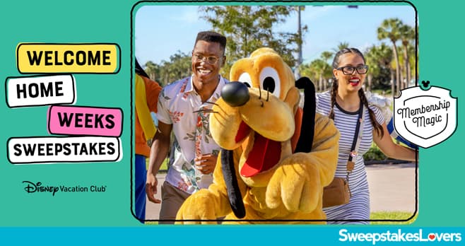 Disney Vacation Club Welcome Home Weeks Sweepstakes 2024
