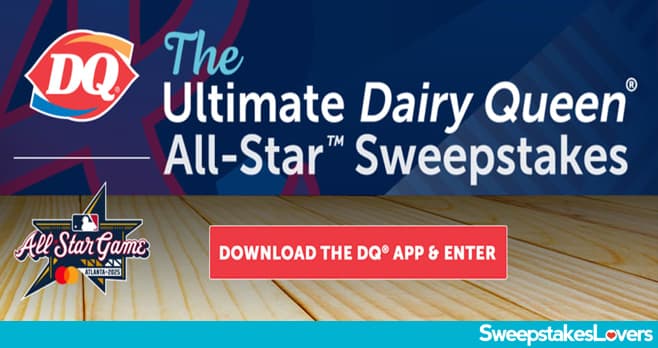 MLB Dairy Queen Sweepstakes 2025 (MLB.com/DQSweeps)