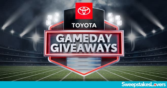 Toyota Gameday Giveaways 2025 (Toyota.com/NFL)