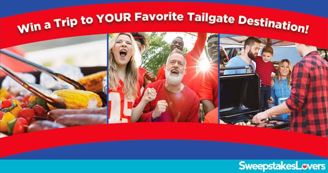 Destination Tailgate Sweepstakes 2025 (DestinationTailgate.com)