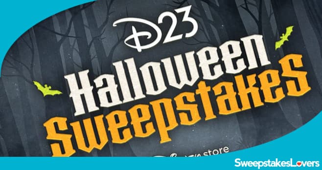 Disney D23 Halloween Sweepstakes 2026 (D23.com/Sweepstakes)