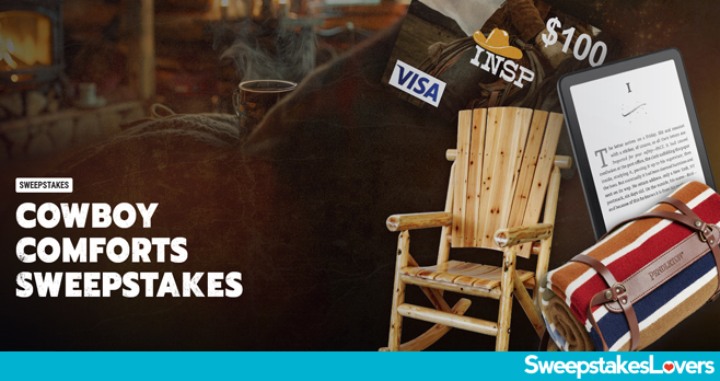 INSP.com Cowboy Comforts Sweepstakes 2026 (INSP.com/Sweepstakes)