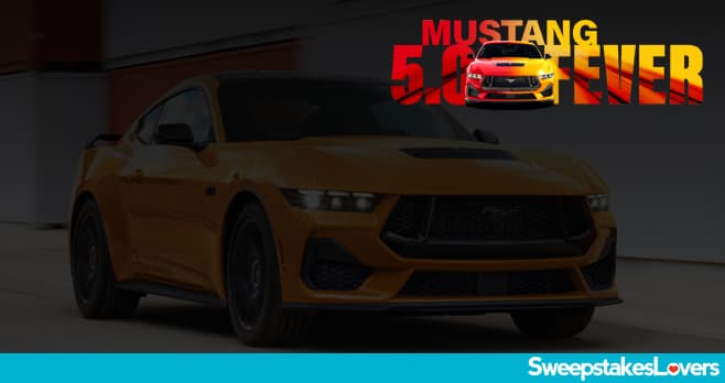 Ford Mustang 5.0 Fever Sweepstakes 2026 (Mustang50Fever.com)