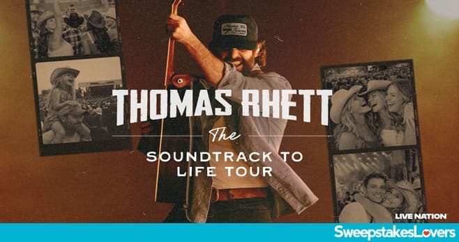 SiriusXM Thomas Rhett Sweepstakes 2026 (SiriusXM.com/ThomasRhett2026)
