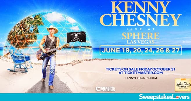 SiriusXM Kenny Chesney Sweepstakes 2025 (SiriusXM.com/KennySphere2026)