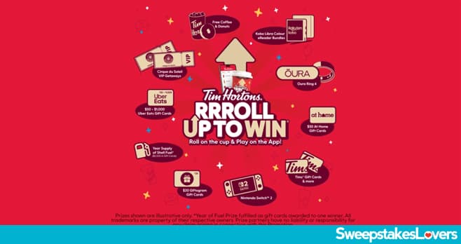 Tim Hortons Roll Up The Rim 2026 (RollUpTheRimToWin.com)