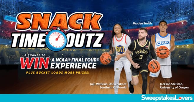 Time Outz March Madness Sweepstakes & Instant Win Game 2026 (TimeOutz4Snacks.com)