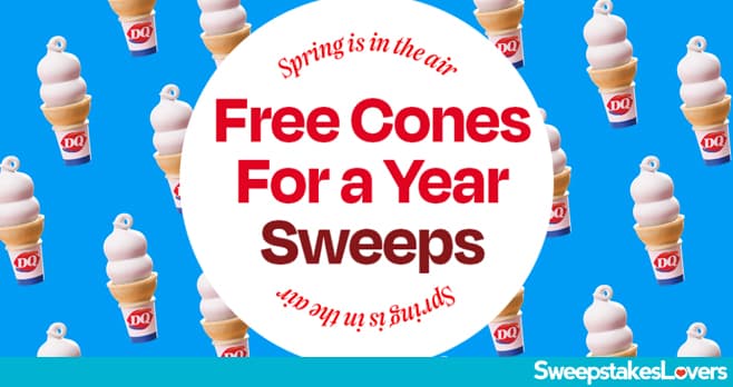 Dairy Queen Free Cone Day Sweepstakes 2026