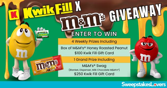 Kwik Fill M&M's Giveaway 2026