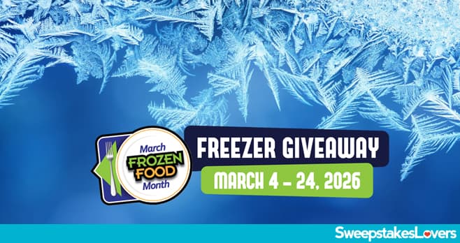March Frozen Food Giveaway 2026 (FrozenFoodGiveaway.com)