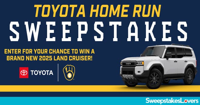 MLB Toyota Land Cruiser Home Run Sweepstakes 2025
