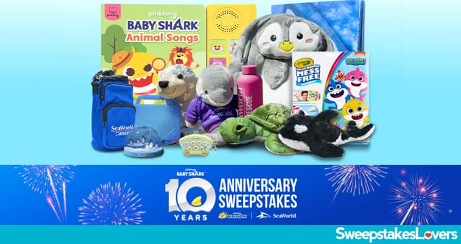 Baby Shark 10th Anniversary At SeaWorld Sweepstakes 2025