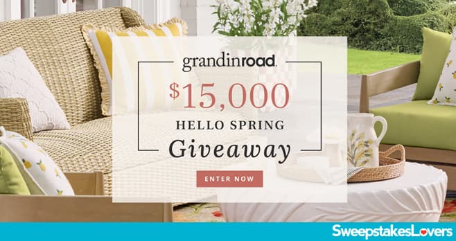 Grandin Road Hello Spring Giveaway 2026