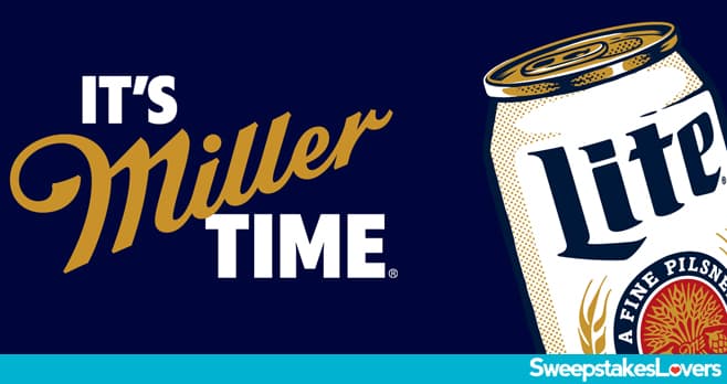 Miller Time 50 Years Sweepstakes & Instant Win Game 2025