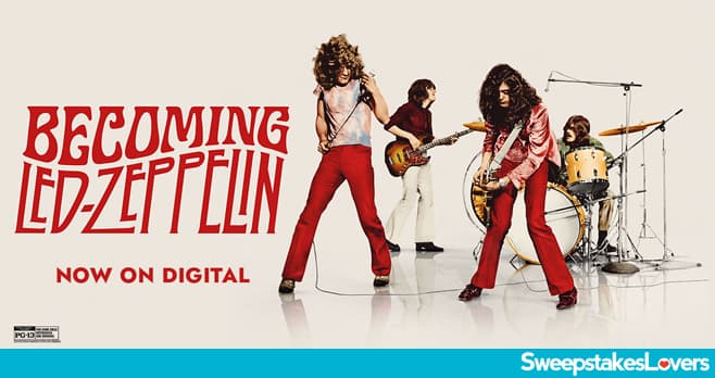 Sony Pictures Becoming Led Zeppelin Home Entertainment Sweepstakes 2025