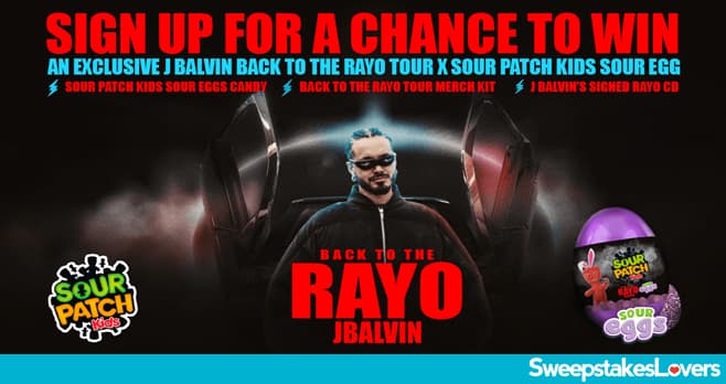 Sour Patch Kids Sour Eggs x J Balvin Sweepstakes 2025