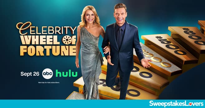 Celebrity Wheel Of Fortune Giveaway 2025