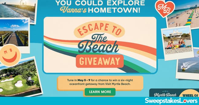 Wheel Of Fortune Escape To The Beach Giveaway 2025