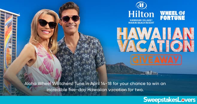 Wheel of Fortune Hawaiian Vacation Giveaway 2025