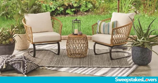 BHG 3-Piece Patio Set Sweepstakes 2025