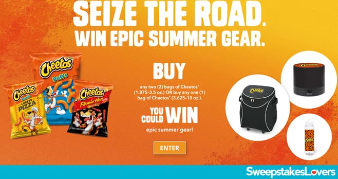 Frito-Lay Cheetos Untouchable Cheesy Swag Sweepstakes 2025