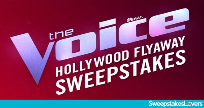 NBC The Voice Sweepstakes 2025 (NBC.com/VoiceSweeps)