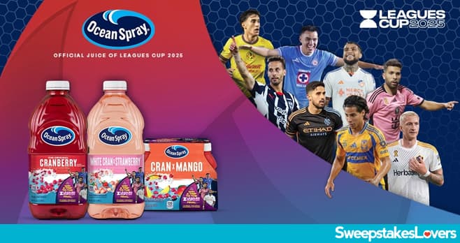 Ocean Spray League's Cup Sweepstakes 2025