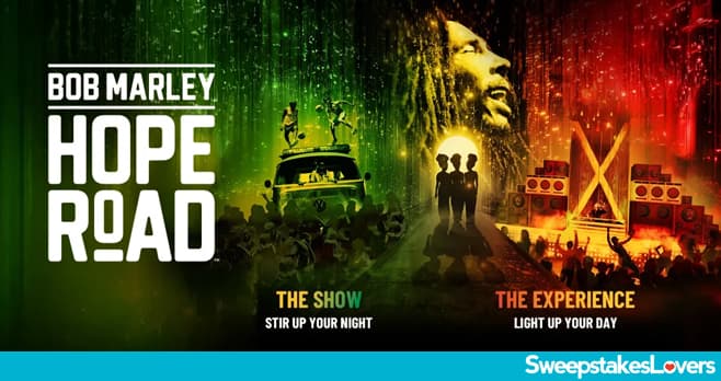 SiriusXM Bob Marley Sweepstakes 2025 (SiriusXM.com/HopeRoad)