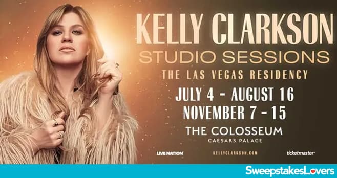 SiriusXM Kelly Clarkson Sweepstakes 2025 (SiriusXM.com/Sweepstakes)