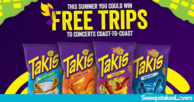 Takis Summer Sweepstakes 2025 (TakisSummerSweeps.com)