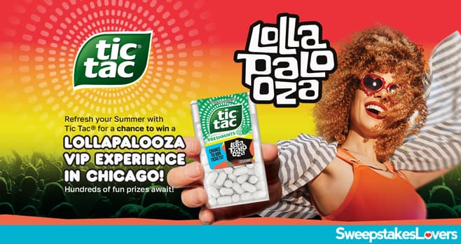Tic Tac Refresh Your Summer Sweepstakes 2025 (TicTacSummer.com)