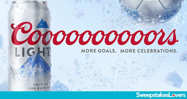 Coors Light Soccer Sweepstakes 2026 (CoorsLightSoccer.com)
