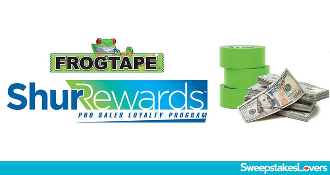 FrogTape Sherwin Williams Shurewards Sweepstakes 2026