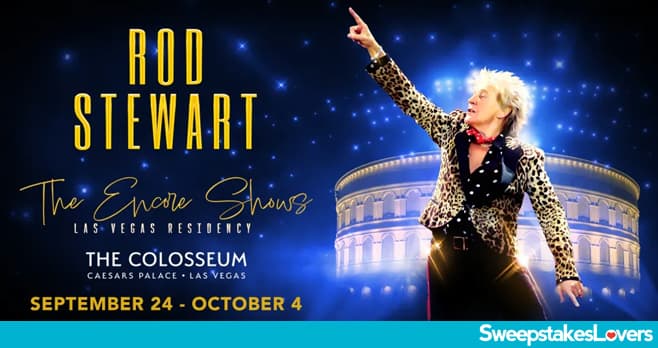 SiriusXM Rod Stewart Sweepstakes 2025 (SiriusXM.com/RodStewartLasVegas)