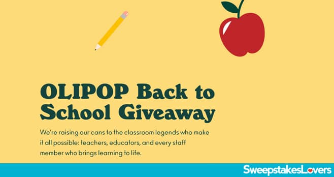 OLIPOP Back To School Giveaway 2025