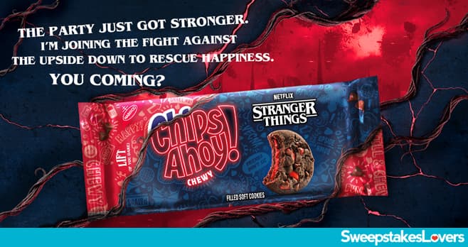 Chips Ahoy Stranger Things Sweepstakes 2025 (ChipsAhoyScan.com)