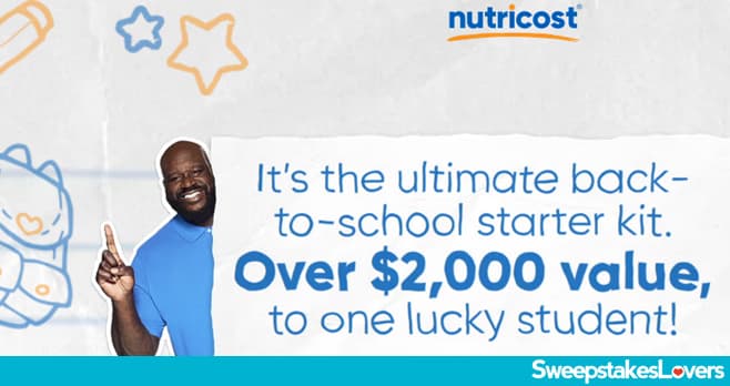 Nutricost Back To School With Shaq Giveaway 2025