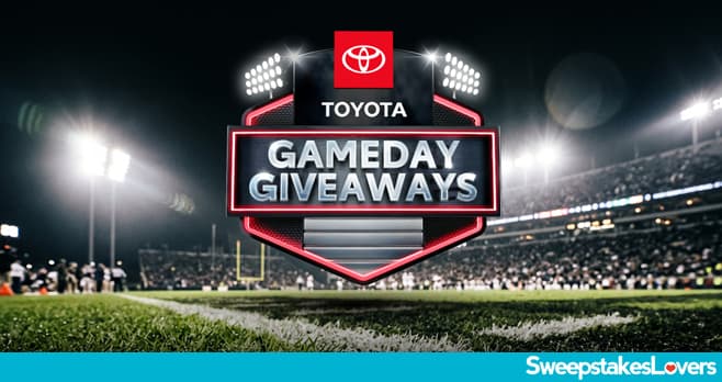 Toyota Gameday Giveaways 2026 (Toyota.com/NFL)