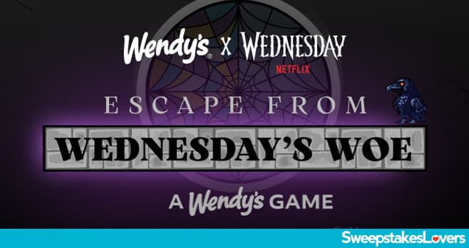 Wendy's Escape From Wednesday's Woe Instant Win Game 2025