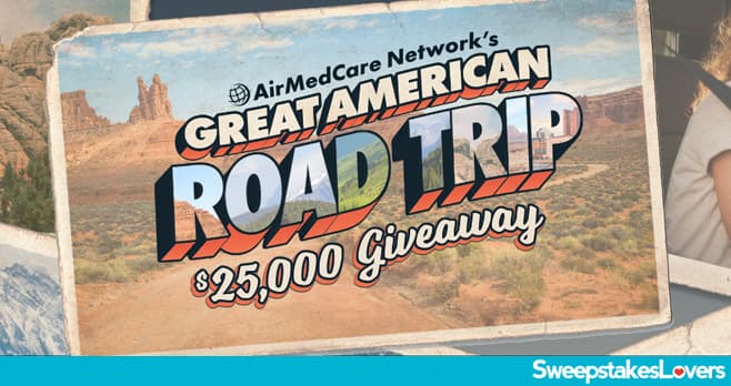 AirMedCare Network Great American Road Trip Giveaway 2025