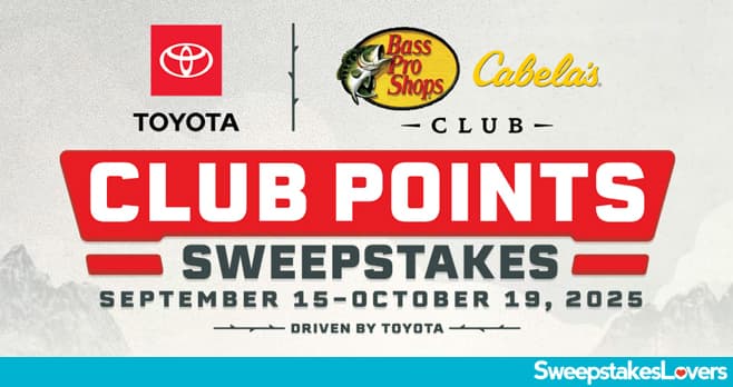 Bass Pro Shops CLUB Points Sweepstakes 2025