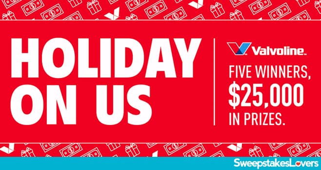 Valvoline At Advance Holiday On Us Sweepstakes 2025
