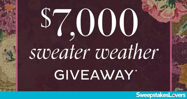 Ballard Designs $7,000 Sweater Weather Giveaway 2025