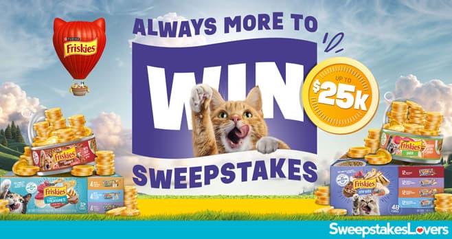 Friskies Always More To Win Sweepstakes 2025 (FriskiesGiveaway.com)