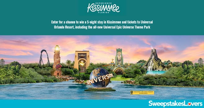 Kissimmee and Universal Orlando Resort Sweepstakes 2025 (WinATripToKissimmee.com)